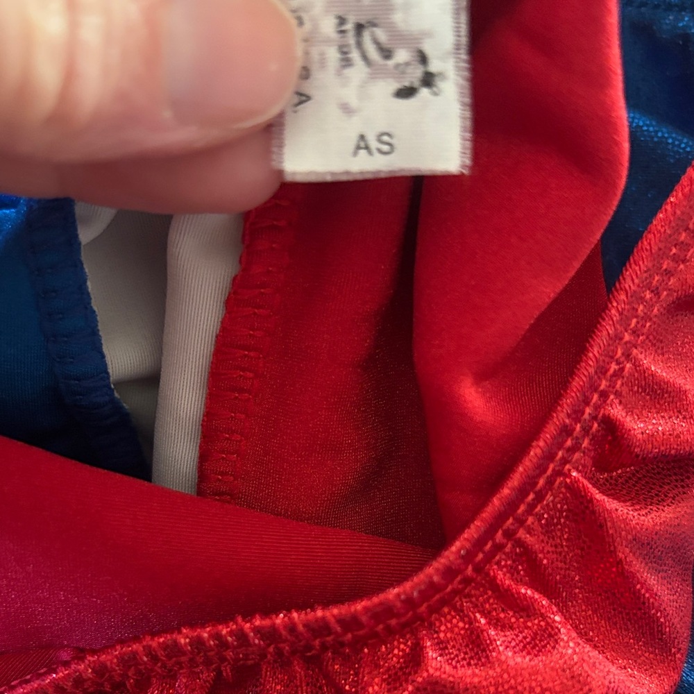 Sportswear Blue and White Activewear leotard - Picture 3 of 3